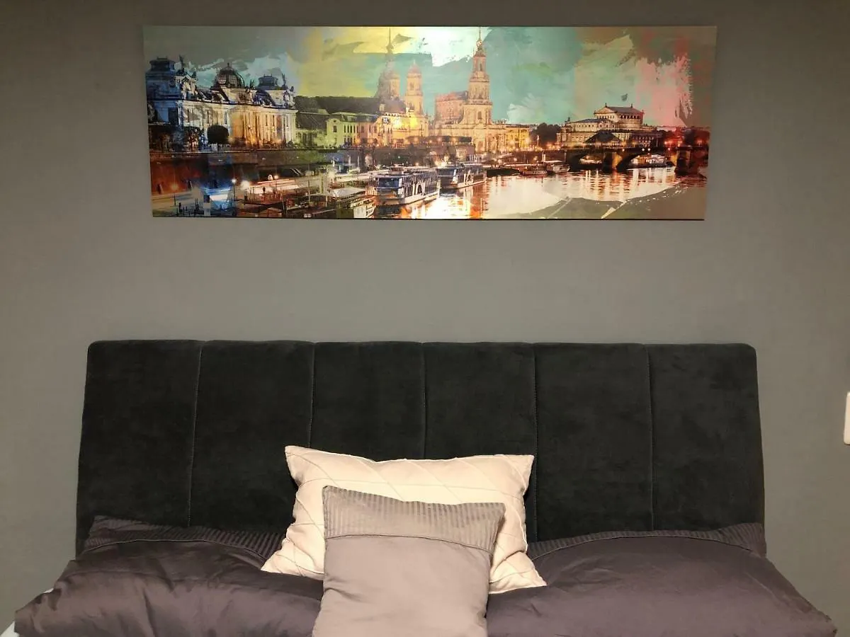 Modernes Apartment Dresden Neustadt Niemcy