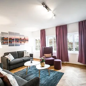 Apartament Familienapartment Mit Blick Zur Frauenkirche, Drezno